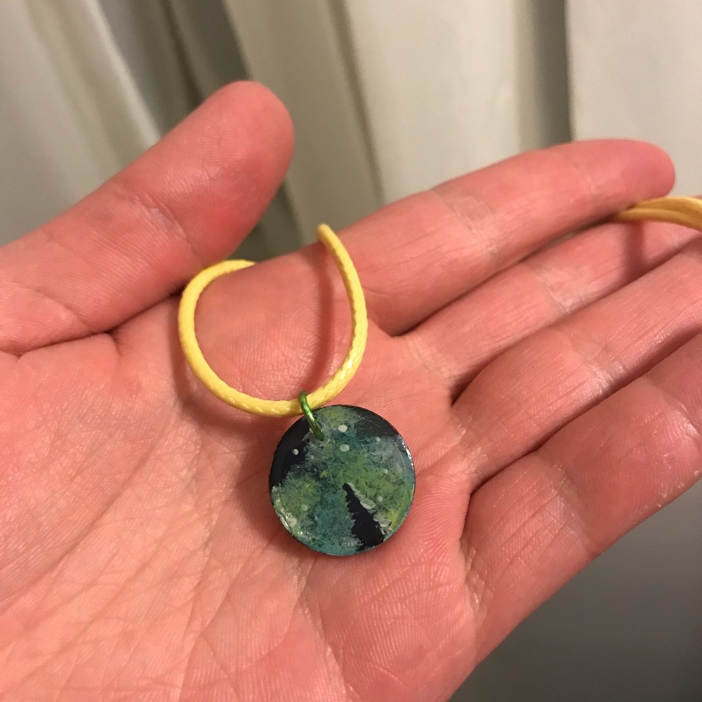 Green necklace